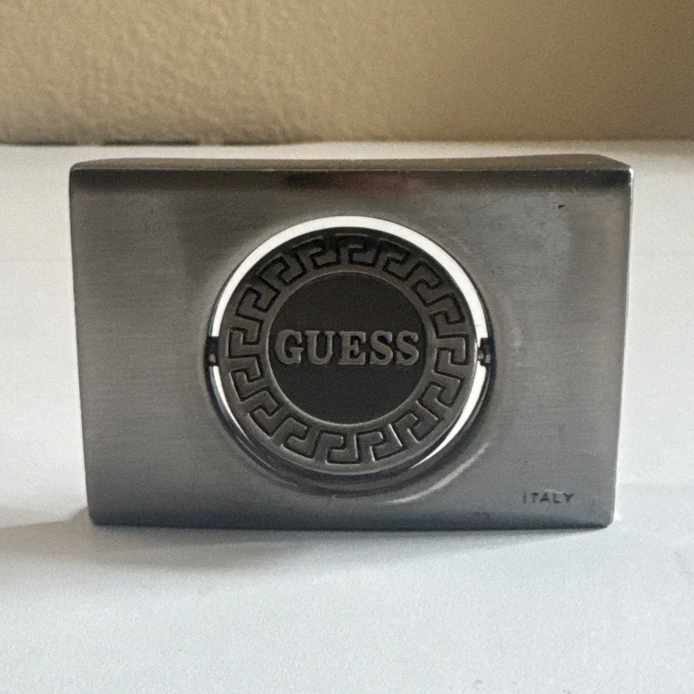 Nike/Guess Belt Buckle Only Reversible Made In Italy Vintage 1.75